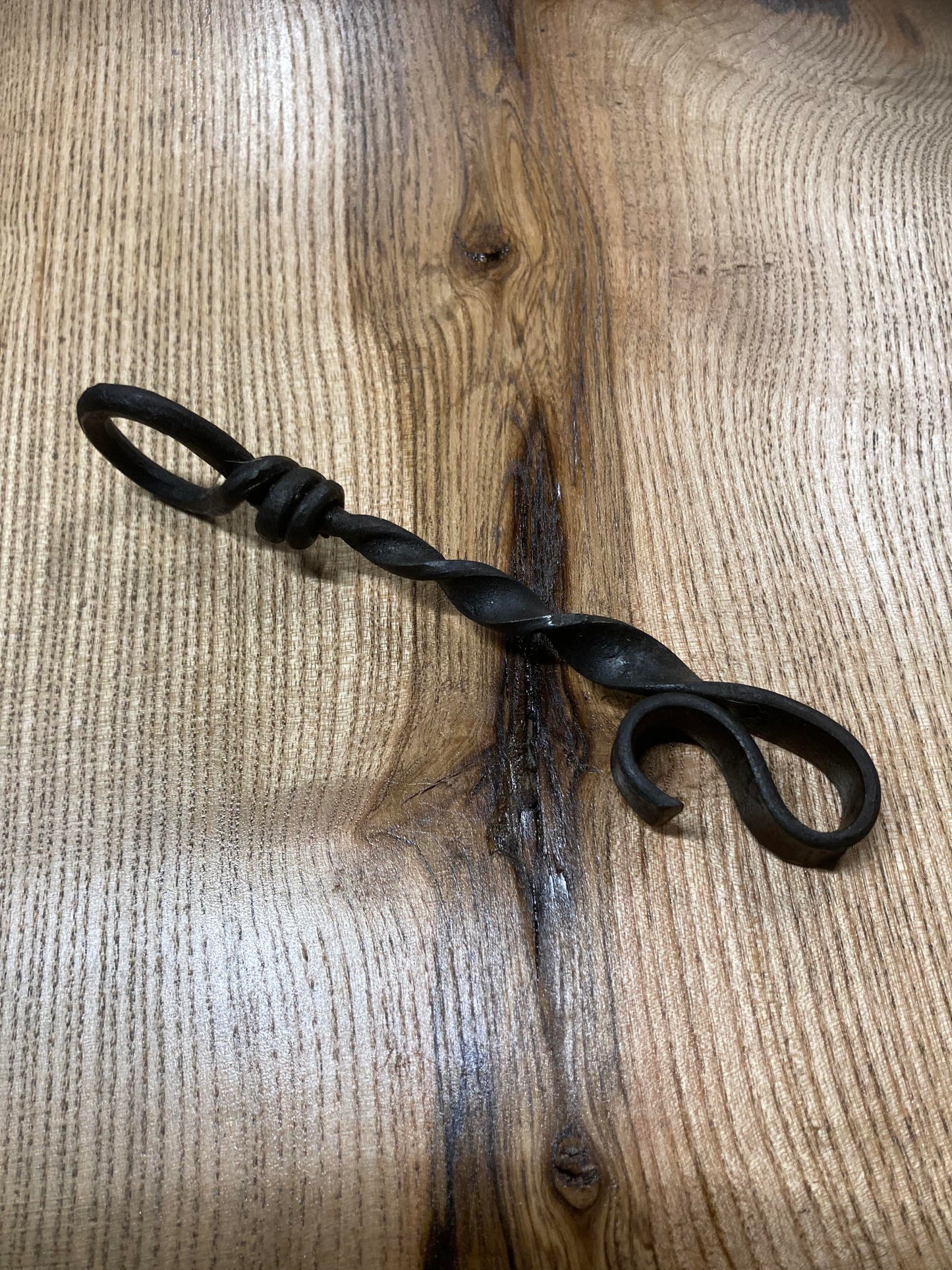 Hand forged key ring Bottle Opener